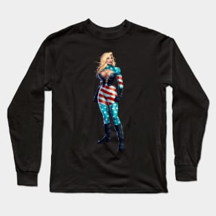 Patriotika Brace Yourself Long Sleeve T-Shirt